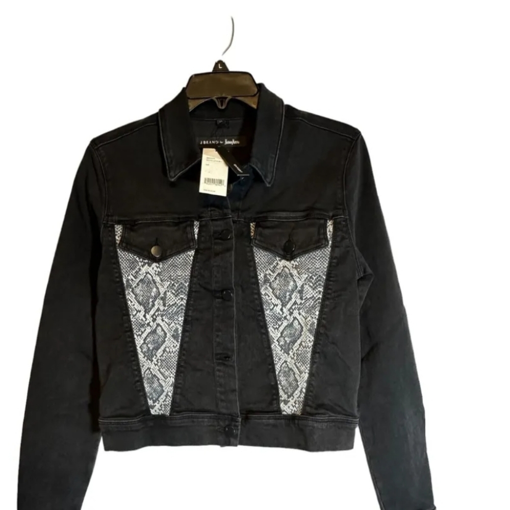 JBrand for Neiman Marcus Harlow Provocative Boa Jacket NWT - Picture 3 of 13